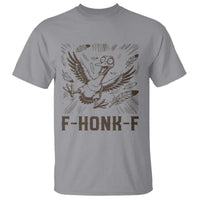 F Honk F Goose Lover T Shirt Funny Silly Chaotic Gift - Wonder Print Shop