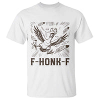 F Honk F Goose Lover T Shirt Funny Silly Chaotic Gift - Wonder Print Shop