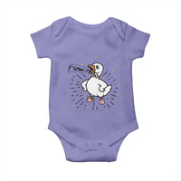 F Caw F Grumpy Goose Baby Onesie Funny Attitude Meme Gift - Wonder Print Shop