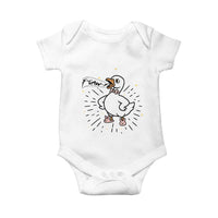 F Caw F Grumpy Goose Baby Onesie Funny Attitude Meme Gift - Wonder Print Shop