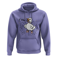 F Caw F Grumpy Goose Hoodie Funny Attitude Meme Gift - Wonder Print Shop