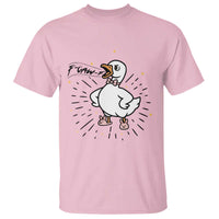 F Caw F Grumpy Goose T Shirt Funny Attitude Meme Gift - Wonder Print Shop