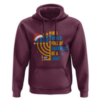 Christmas Hanukkah Interfaith Family Gift Hoodie In A World Full Of Darkness Be A Light - Wonder Print Shop