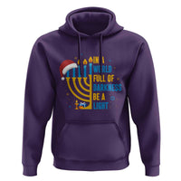 Christmas Hanukkah Interfaith Family Gift Hoodie In A World Full Of Darkness Be A Light - Wonder Print Shop