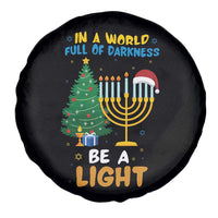 Be A Light Christmas Hanukkah Spare Tire Cover Interfaith Family Gift - Wonder Print Shop