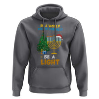 Be A Light Christmas Hanukkah Hoodie Interfaith Family Gift - Wonder Print Shop