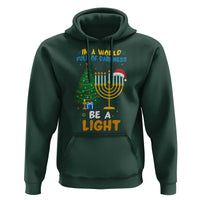 Be A Light Christmas Hanukkah Hoodie Interfaith Family Gift - Wonder Print Shop