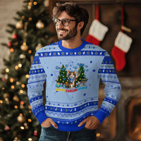 Happy Chrismukkah Hanukkah Ugly Sweater Funny Christmas Cat Lover Gift - Wonder Print Shop