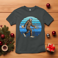 Funny Christmas Hanukkah Bigfoot Lover T Shirt Jewish Holiday Gift - Wonder Print Shop