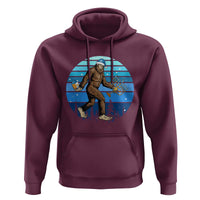 Funny Christmas Hanukkah Bigfoot Lover Hoodie Jewish Holiday Gift - Wonder Print Shop