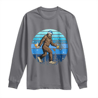 Funny Christmas Hanukkah Bigfoot Lover Long Sleeve Shirt Jewish Holiday Gift - Wonder Print Shop