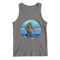 Funny Christmas Hanukkah Bigfoot Lover Tank Top Jewish Holiday Gift - Wonder Print Shop