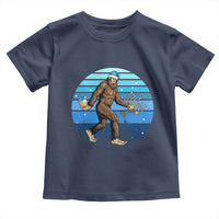 Funny Christmas Hanukkah Bigfoot Lover Toddler T Shirt Jewish Holiday Gift - Wonder Print Shop