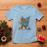 Funny Hanukkah Bigfoot Lover Jewish Holiday Gift T Shirt - Wonder Print Shop