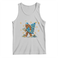 Funny Hanukkah Bigfoot Lover Jewish Holiday Gift Tank Top - Wonder Print Shop