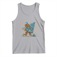 Funny Hanukkah Bigfoot Lover Jewish Holiday Gift Tank Top - Wonder Print Shop