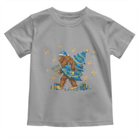 Funny Hanukkah Bigfoot Lover Jewish Holiday Gift Toddler T Shirt - Wonder Print Shop
