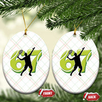 Funny Gen Z Alpha Gift Ceramic Ornament Six Seven Meme Tennis Lover - Wonder Print Shop