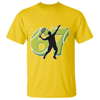 Funny Gen Z Alpha Gift T Shirt Six Seven Meme Tennis Lover - Wonder Print Shop