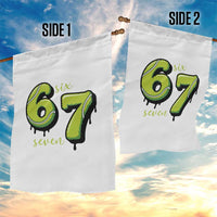 Six Seven Meme Tennis Lover Garden Flag Gen Alpha Slang Gift - Wonder Print Shop