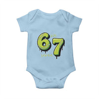 Six Seven Meme Tennis Lover Baby Onesie Gen Alpha Slang Gift - Wonder Print Shop