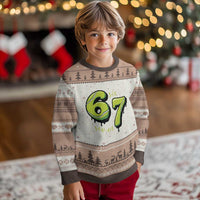 Six Seven Meme Tennis Lover Ugly Christmas Sweater Gen Alpha Slang Gift - Wonder Print Shop
