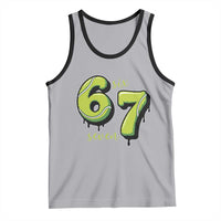 Six Seven Meme Tennis Lover Tank Top Gen Alpha Slang Gift - Wonder Print Shop