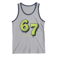 Six Seven Meme Tennis Lover Tank Top Gen Alpha Slang Gift - Wonder Print Shop