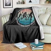 Sarcastic Tennis Girl Gift Throw Blanket If You Wanted Soft Serve Gone For Ice Cream - Wonder Print Shop