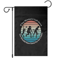 Sarcastic Tennis Girl Gift Garden Flag If You Wanted Soft Serve Gone For Ice Cream - Wonder Print Shop