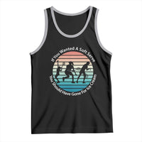 Sarcastic Tennis Girl Gift Tank Top If You Wanted Soft Serve Gone For Ice Cream - Wonder Print Shop