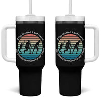 Sarcastic Tennis Girl Gift Tumbler With Handle If You Wanted Soft Serve Gone For Ice Cream - Wonder Print Shop