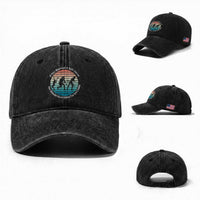 Sarcastic Tennis Girl Gift Washed Cotton Baseball Cap If You Wanted Soft Serve Gone For Ice Cream