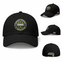 Education Is Important But Tennis Is Importanter Baseball Cap Tennis Lover