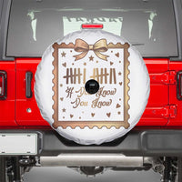 If You Know You Know Six Seven Meme Spare Tire Cover African American Gift
