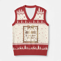 If You Know You Know Six Seven Meme V-Neck Knit Sweater Vest African American Gift