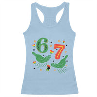 67 Meme Black History Month Racerback Tank Top African American Gift
