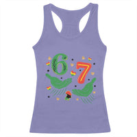 67 Meme Black History Month Racerback Tank Top African American Gift