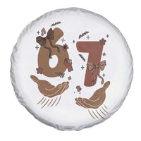 Funny Six Seven Meme Spare Tire Cover Black History Women Gift