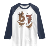 Funny Six Seven Meme Raglan Shirt Black History Women Gift