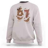 Funny Six Seven Meme Sweatshirt Black History Women Gift