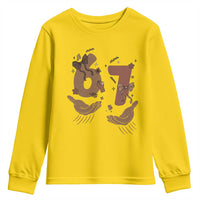 Funny Six Seven Meme Youth Sweatshirt Black History Women Gift
