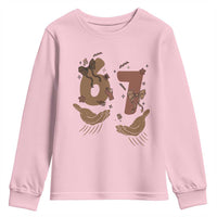 Funny Six Seven Meme Youth Sweatshirt Black History Women Gift