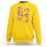 Funny Six Seven Meme Sweatshirt Melanin Black History Month Gift - Wonder Print Shop