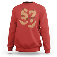 Funny Six Seven Meme Sweatshirt Melanin Black History Month Gift - Wonder Print Shop