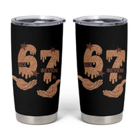 Funny Six Seven Meme Tumbler Cup Melanin Black History Month Gift - Wonder Print Shop