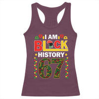 67 Meme Black History Month Racerback Tank Top African American Pride