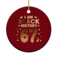 Funny Melanin Six Seven Meme Ceramic Ornament African American Gift - Wonder Print Shop