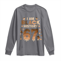 Funny Melanin Six Seven Meme Long Sleeve Shirt African American Gift - Wonder Print Shop