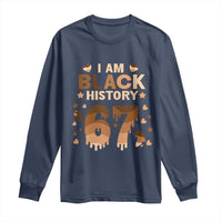 Funny Melanin Six Seven Meme Long Sleeve Shirt African American Gift - Wonder Print Shop